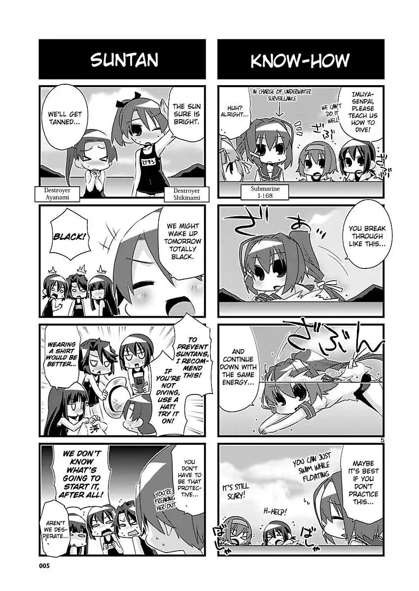 Kantai Collection - Kankore - 4-koma Comic - Fubuki, Ganbarimasu! Chapter 50 5